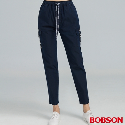 BOBSON 女款鬆緊帶工作褲 ( 8235-53 )