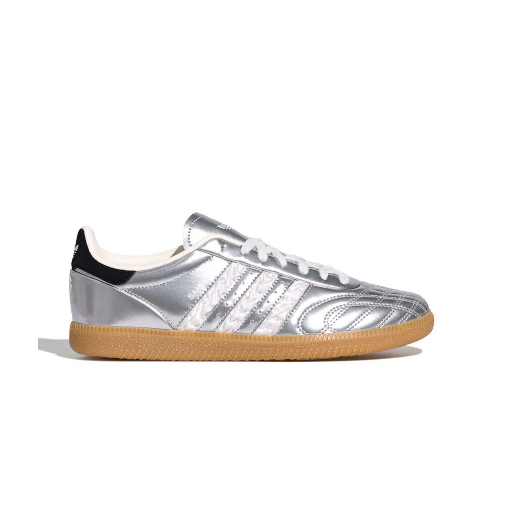 Adidas Samba JP 銀白復古皮革德訓鞋休閒鞋運動鞋男鞋HP7105 | 休閒鞋