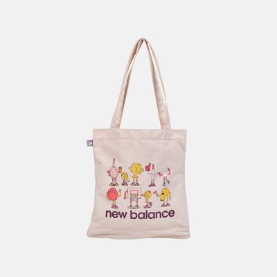 NEW BALANCE NB 帆布包 側背包 手提包 杏色 LAB51503DTR