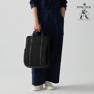 PORTER INTERNATIONAL - 都會尊爵DUKE後背包 - 黑