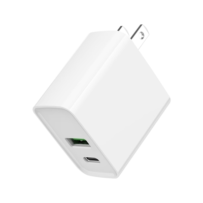 【MCK】20W 雙孔 快充充電器 支援PD/QC快充 MCK-U220 