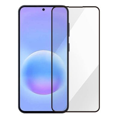 Metal-Slim Samsung Galaxy A37/A57 5G 全膠滿版9H鋼化玻璃貼-晶鑽黑