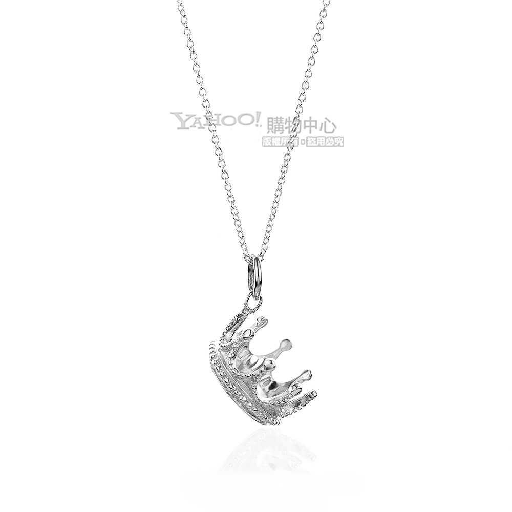 Tiffany&Co. 蒂芙尼 皇冠造型925純銀項鍊