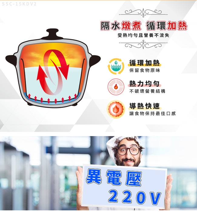 尚朋堂 SSC-15KDV2 - 詳情1