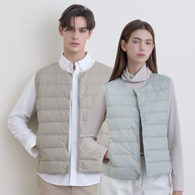 【獨家組】GIORDANO男/女裝輕薄羽絨背心【多色任選】