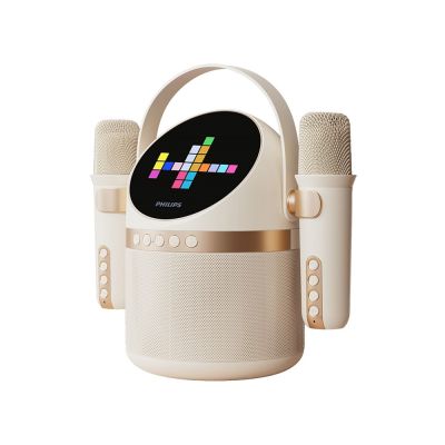 飛利浦 PHILIPS 小福麥AI智能K歌藍牙音箱(白)-TAS2509WT