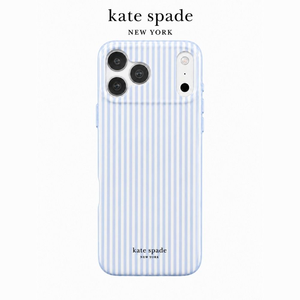 kate spade iPhone 18系列 精品磁吸防摔手機殼 學院藍