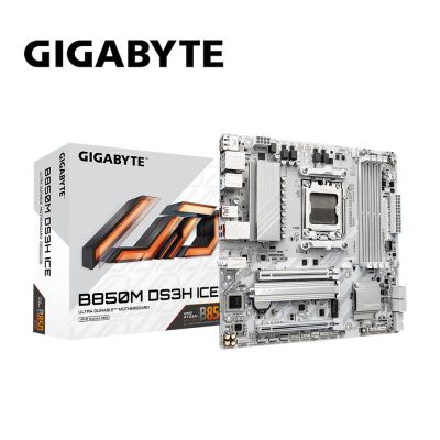 技嘉 B850M DS3H ICE 主機板+AMD R5 9600X【6核/12緒】