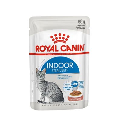 【Royal Canin 法國皇家】室內貓濕糧IN27W 85GX12包/盒(主食餐包 貓濕糧 貓罐)