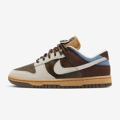 NIKE 耐吉 女休閒鞋-米棕藍 W DUNK LOW LX-HQ3459212