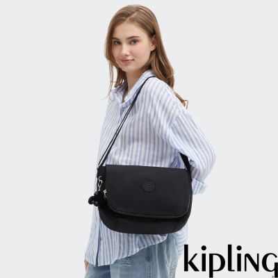 Kipling 午夜星空黑輕盈側背包-EARTHBEAT M