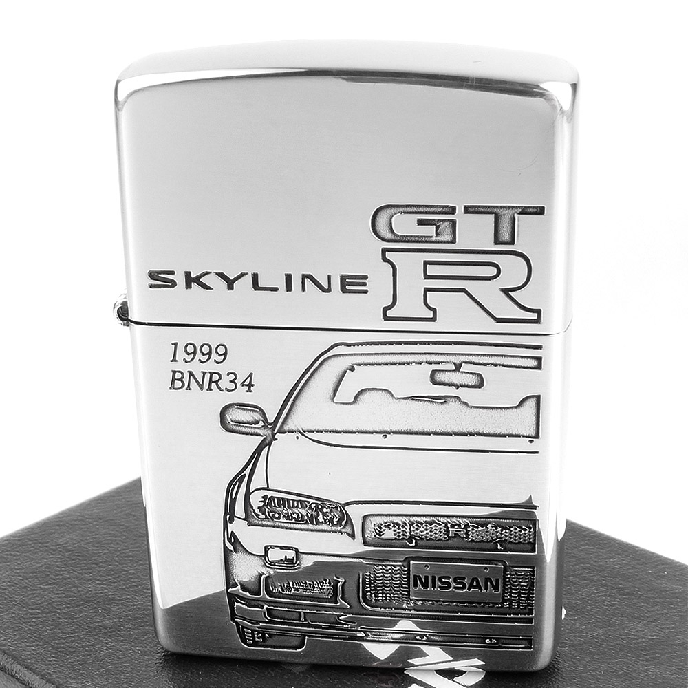 ZIPPO 日系~日產NISSAN SKYLINE GT-R 50週年-第五代BNR34 | 日用雜貨