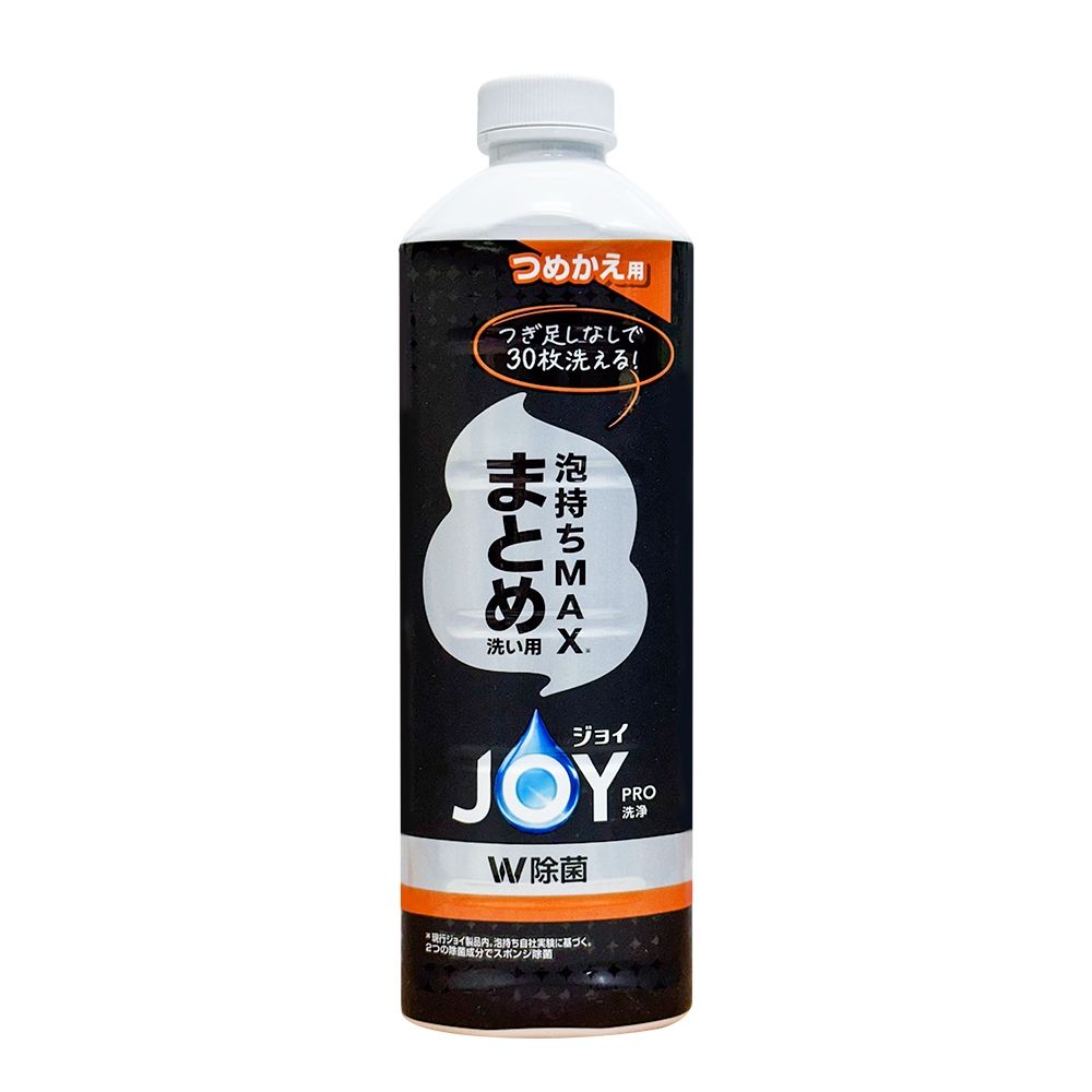 日本P&G 補充瓶超濃縮 JOY PRO系列洗碗精 390ml「日本境內版」