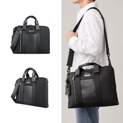 TUMI ALPHA BRAVO AVIANO系列薄型15吋筆電兩用手提包(黑)