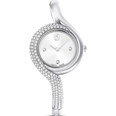 SWAROVSKI 施華洛世奇 Dextera Asymmetric 手鐲式腕錶-5700996