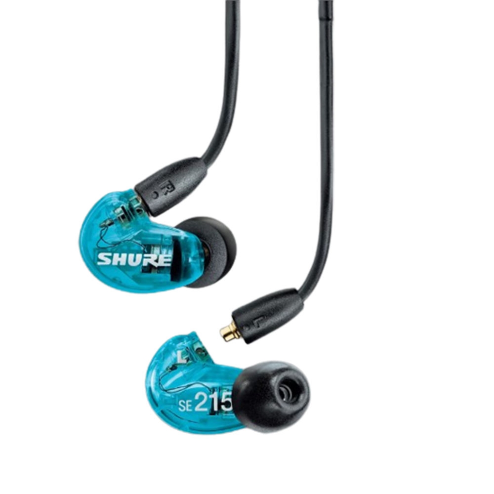SHURE SE215 SE Anoic 215 公司貨 入耳式 監聽耳機 保固兩年 送原廠袋 多色 限量 (透明藍色)