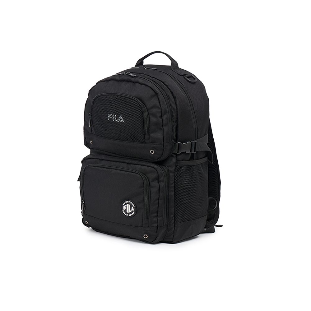 FILA 後背包-黑色 BPA-1107-BK