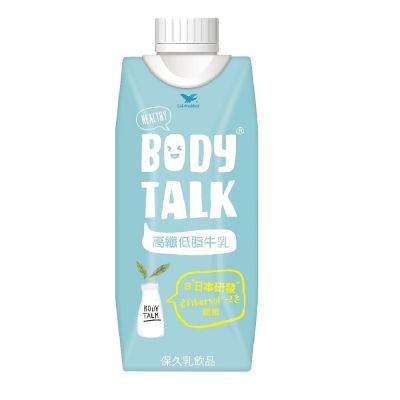 (即期良品)統一 BODYTALK高纖低脂牛乳TPA 330mlx24入/箱(常溫)(效期:20260829)