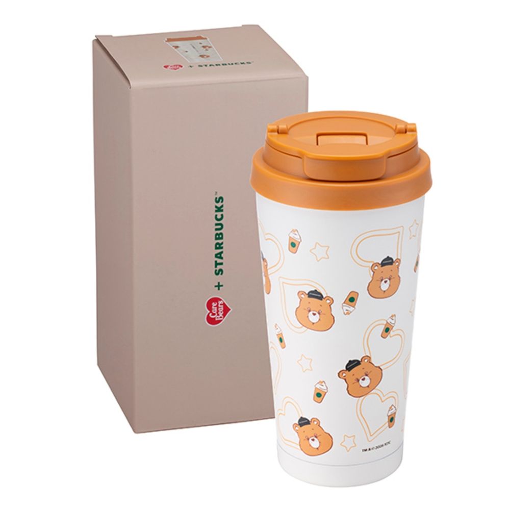 星巴克 CARE BEARS溫柔熊不鏽鋼杯