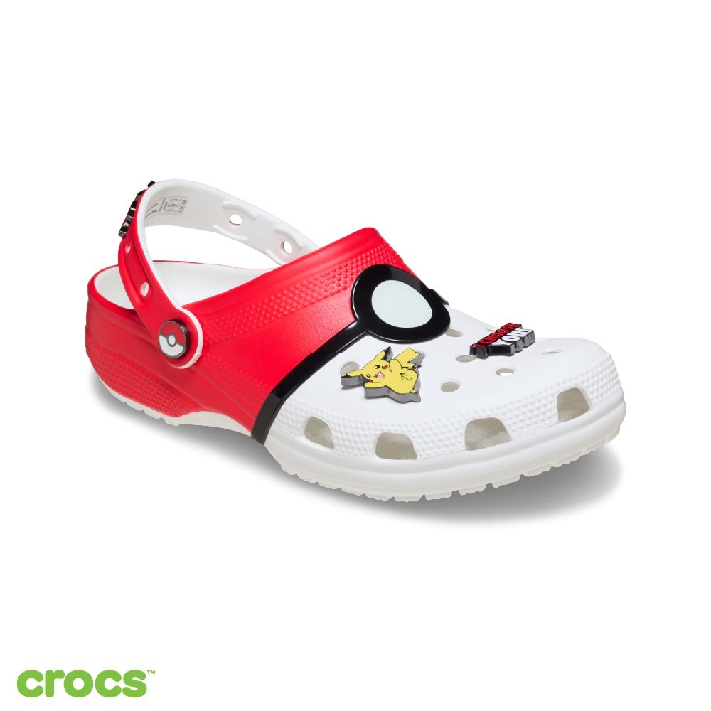 Crocs卡駱馳 (中性鞋) Pokémon聯名 經典克駱格 中性鞋-七彩色 212064-90H