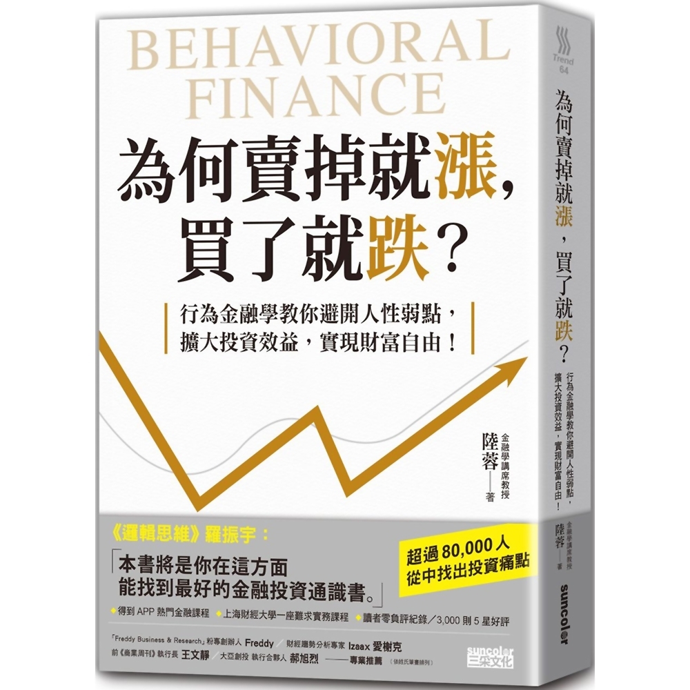 為何賣掉就漲，買了就跌？：行為金融學教你避開人性弱點，擴大投資效益，實現財富自由！ | 股市/金融/投資理財| Yahoo購物中心