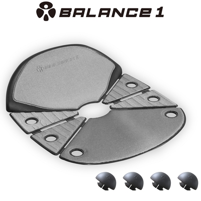 BALANCE 1 人體工學摺疊式按摩坐墊- 銀色