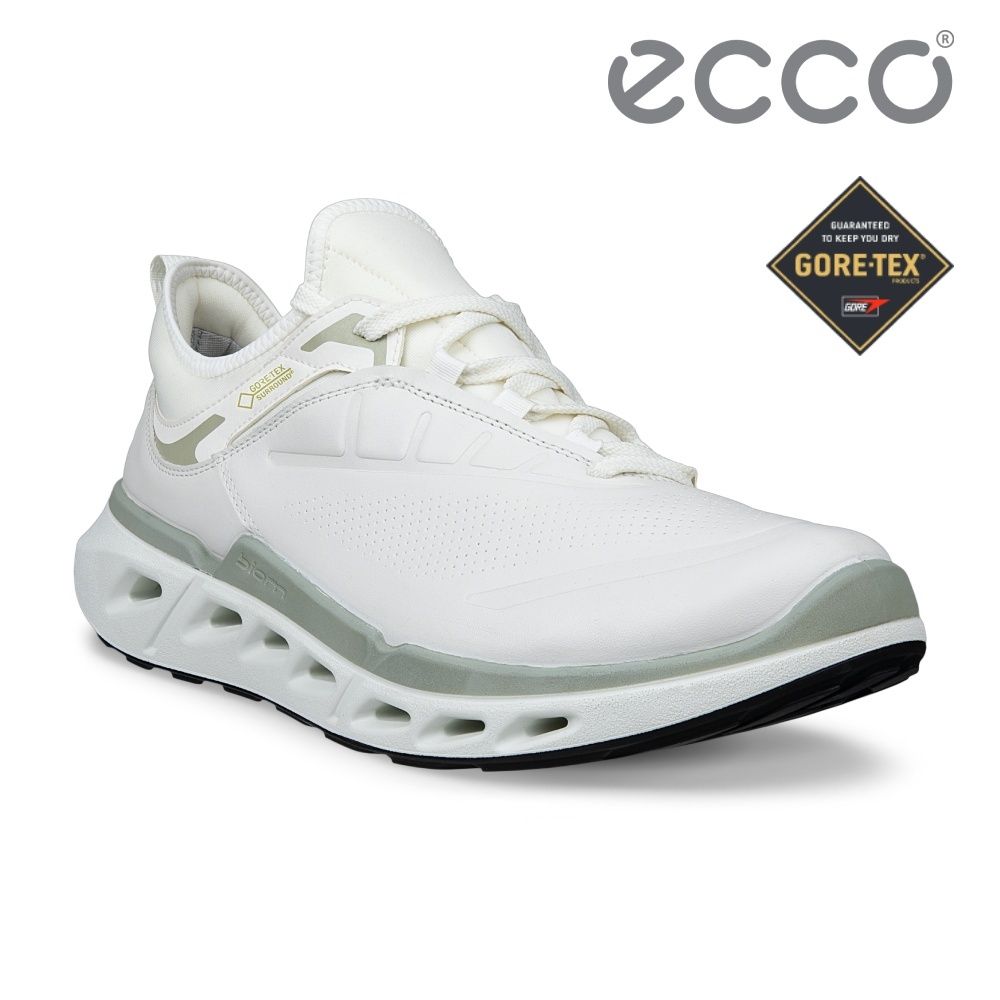 ECCO BIOM 720 M 健步經典皮革防水戶外運動鞋 男鞋 白色