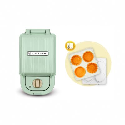 MATURE美萃 陶瓷熱壓三明治鬆餅機 CY-1625