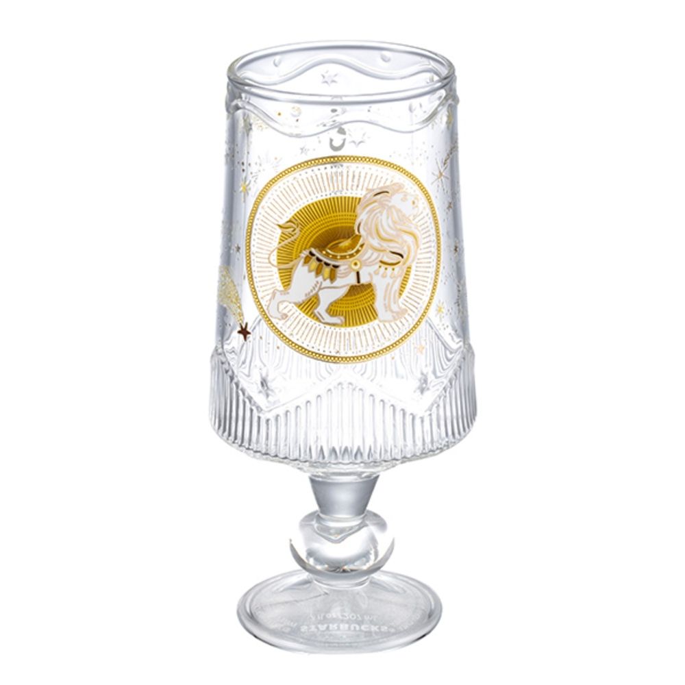星巴克 獅子星座玻璃杯