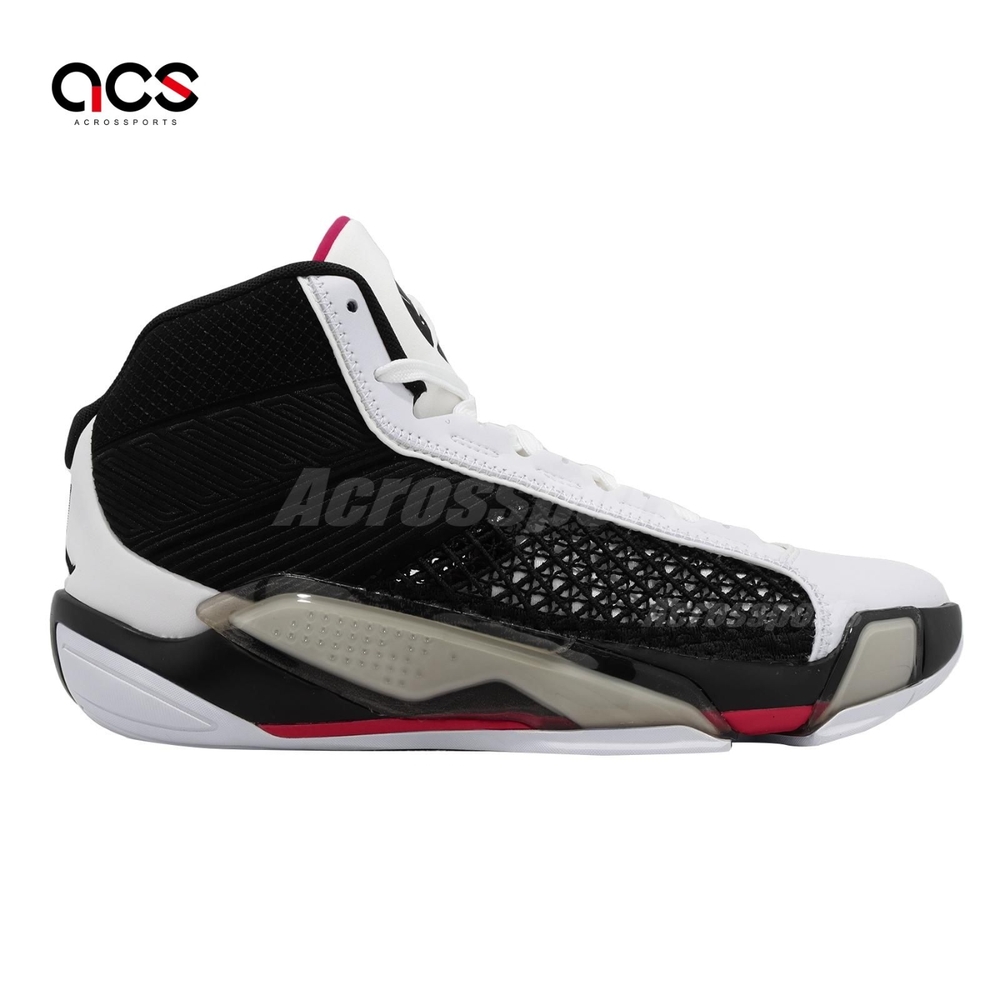 Nike 籃球鞋Air Jordan XXXVIII PF 男鞋白黑紅支撐運動鞋喬丹AJ38