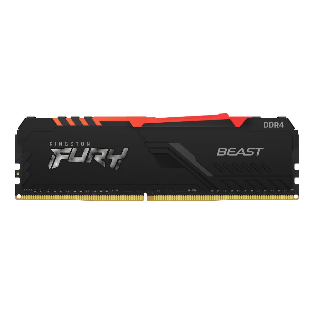 金士頓Kingston RGB DDR4 3200 16G 8GX2 BEAST 獸獵者桌上型超頻記憶體