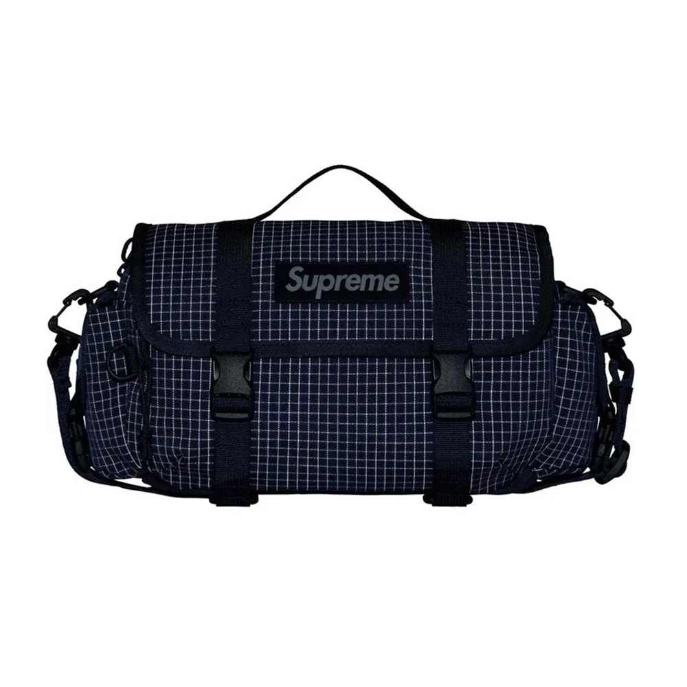 Supreme 24SS Mini Duffle Bag 圓筒包深藍/黑色/迷彩旅行袋側背包