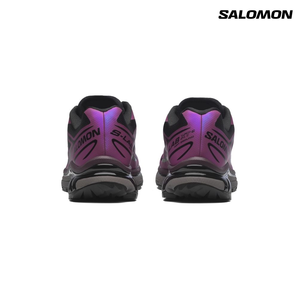 Salomon索羅門】XT-6 IRIDESCENT運動鞋黑/蜀葵紫/烏梅黑| 野跑鞋