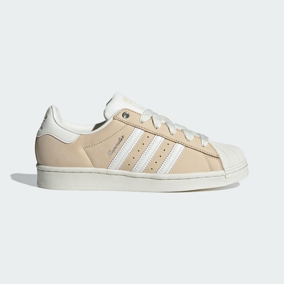 ADIDAS ORIGINALS SUPERSTAR W 女休閒鞋-米白-IE3039