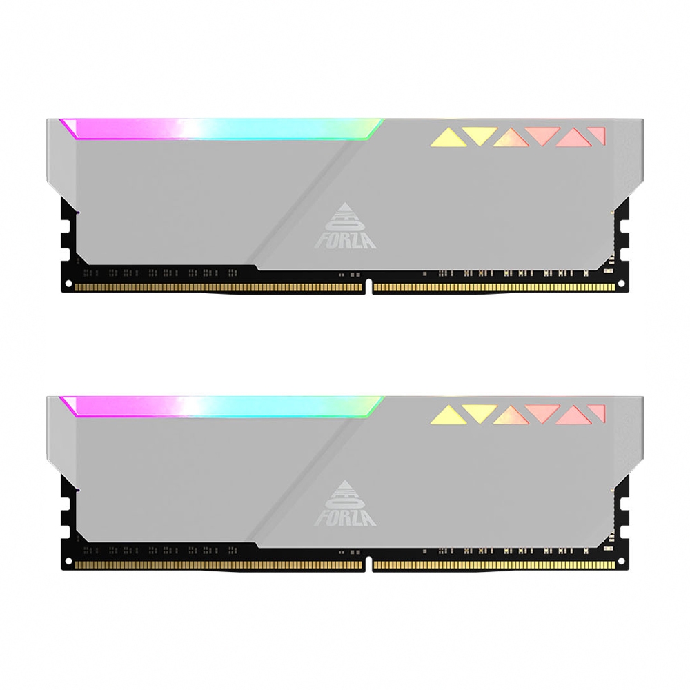 Neo Forza 凌航TRINITY RGB DDR5 5600 32G(16G*2)電競超頻記憶體(白色
