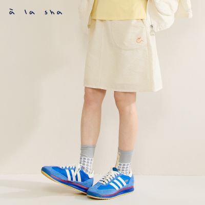 a la sha 波拉熊大口袋鬆緊裙