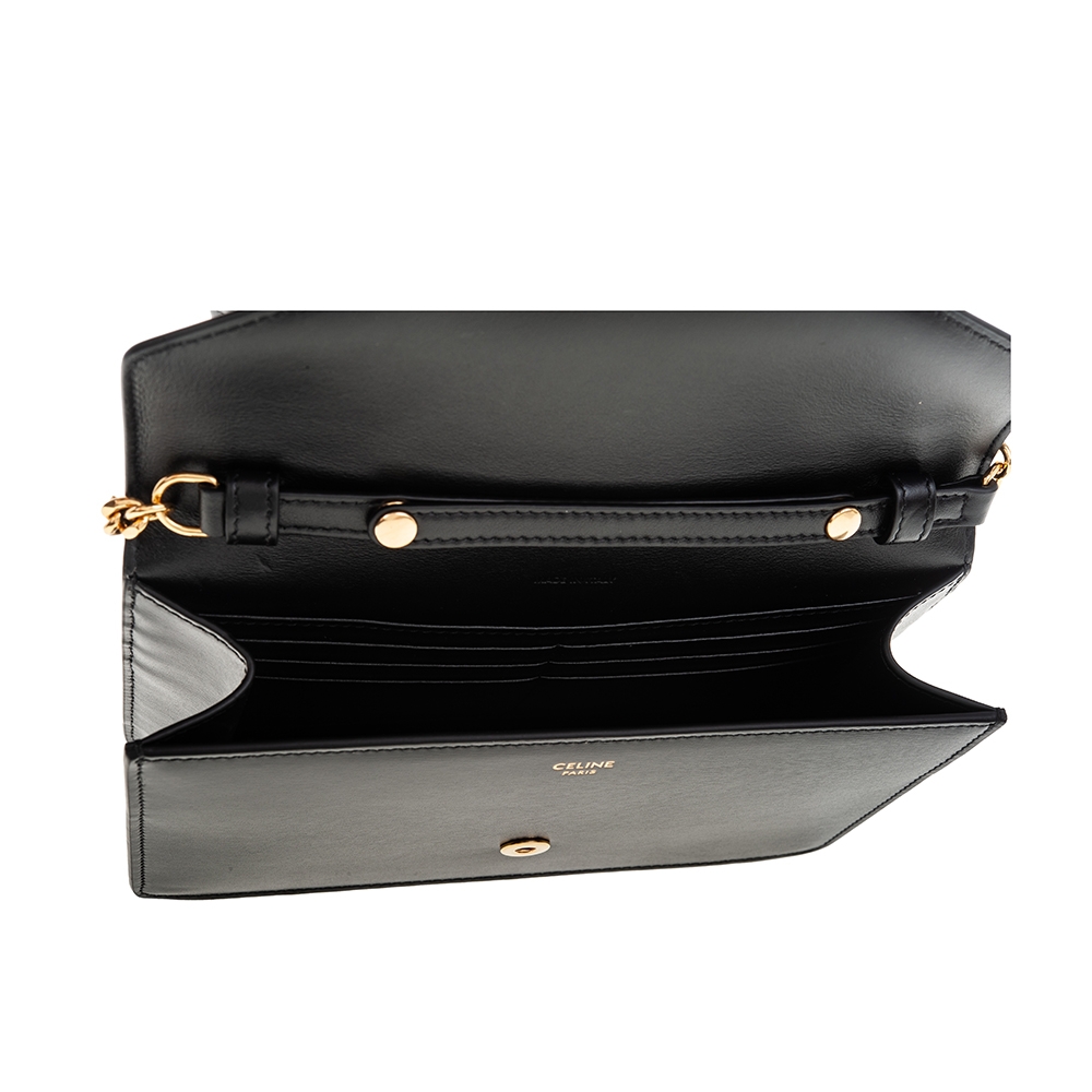 小物 CELINE 国内発送】ZIPPED CARD HOLDER CUIR TRIOMPHE (CELINE/コイン