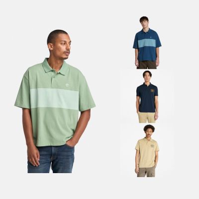 Timberland官方旗艦 休閒短袖POLO衫 男款(多款任選)
