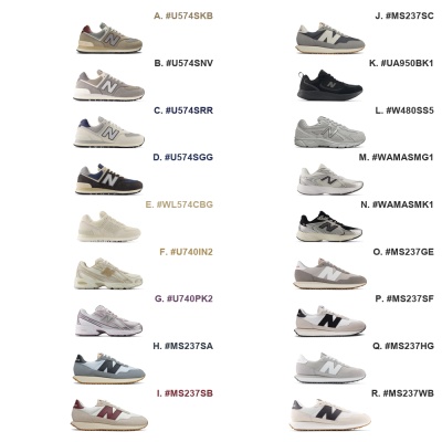 【New Balance】爆品復古休閒鞋/跑鞋/健走鞋(574系列/740系列/237系列)中性任選