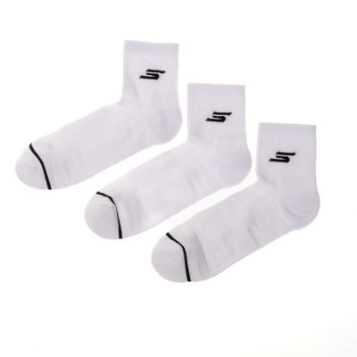 SKECHERS 男襪 HeiQ Mint抗菌除臭運動短襪 (S119050HM-100)