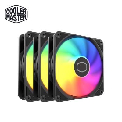 酷碼Cooler Master MF120 Lite 黑 ARGB風扇三入組