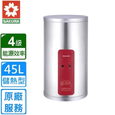 SAKURA櫻花牌 〈原廠安裝〉櫻花直掛式儲熱式電熱水器12加侖4/6kW EH1210A4/A6