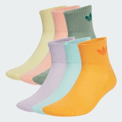 【adidas 愛迪達】 腳踝襪 6 雙入 男/女 - Originals JJ1835