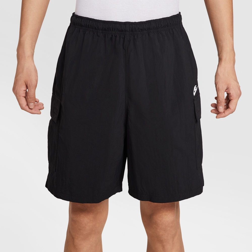 NIKE 短褲 男 運動褲 寬鬆版型 AS M NK CLUB UTILITY SHORT 黑 IH5048-010