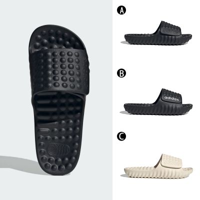 【Adidas 愛迪達】ADISSAGE 360REC 運動拖鞋 男女 A-JS3569 B-JS3570 C-JQ8057
