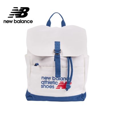 【New Balance】帆布後背包_中性_白色_LAB51500SET