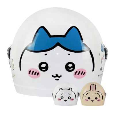 【S-MAO】正版卡通授權 吉伊卡哇 兒童安全帽 3/4半罩 附鏡片 (安全帽│鏡片│小八貓│兔兔│烏薩奇 K1)