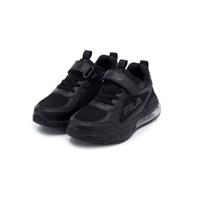 FILA KIDS 大童氣墊慢跑運動鞋-黑 3-J807Z-000