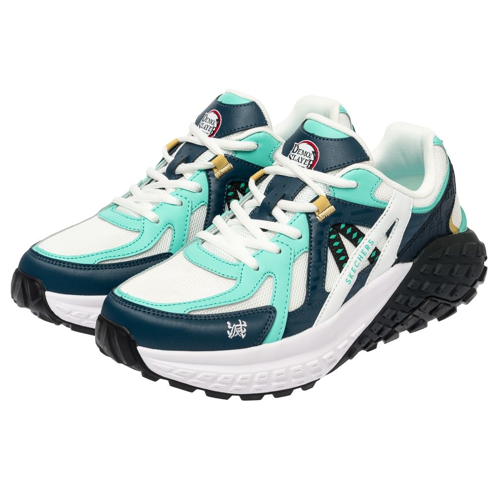 SKECHERS 男鞋休閒系列鬼滅之刃聯名款-時透無一郎款(802031GRMT
