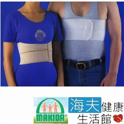 MAKIDA醫療用束帶 未滅菌 海夫健康生活館 吉博 自粘式肋骨帶 102-1/2